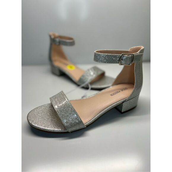 Steve Madden JFriday Ankle Strap Glitter Sandals, Women's Size 5M (H7) - Picture 9 of 11
